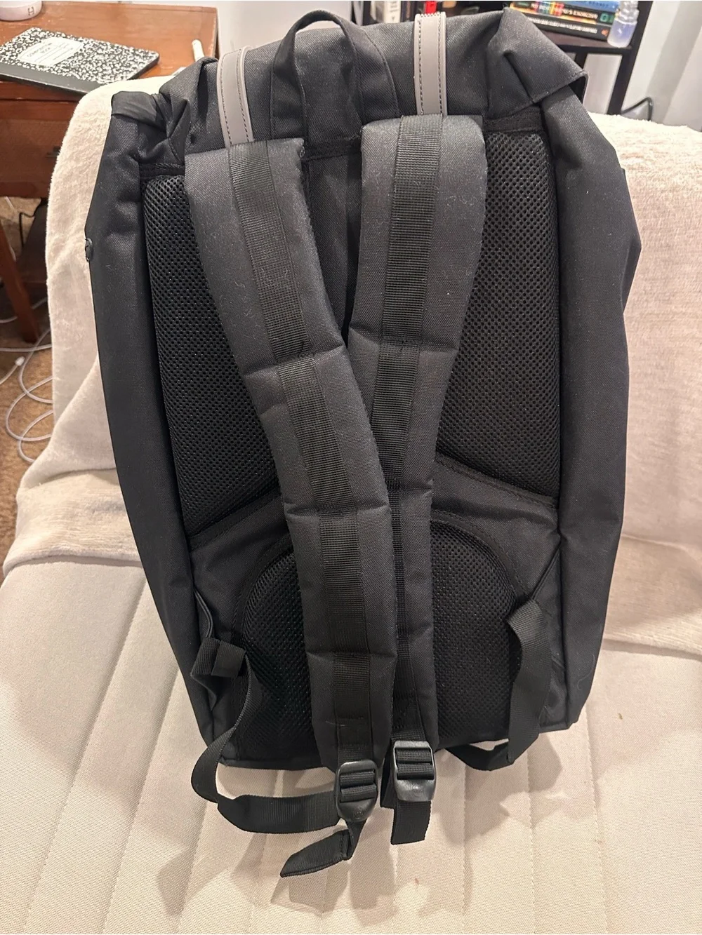 Herschel Supply Company Classic Black Backpack with White Accents